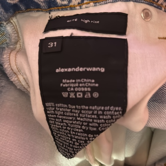 Authentic excellent Alexander wang shorts size 31 only worn for a few hours - Picture 2 of 6